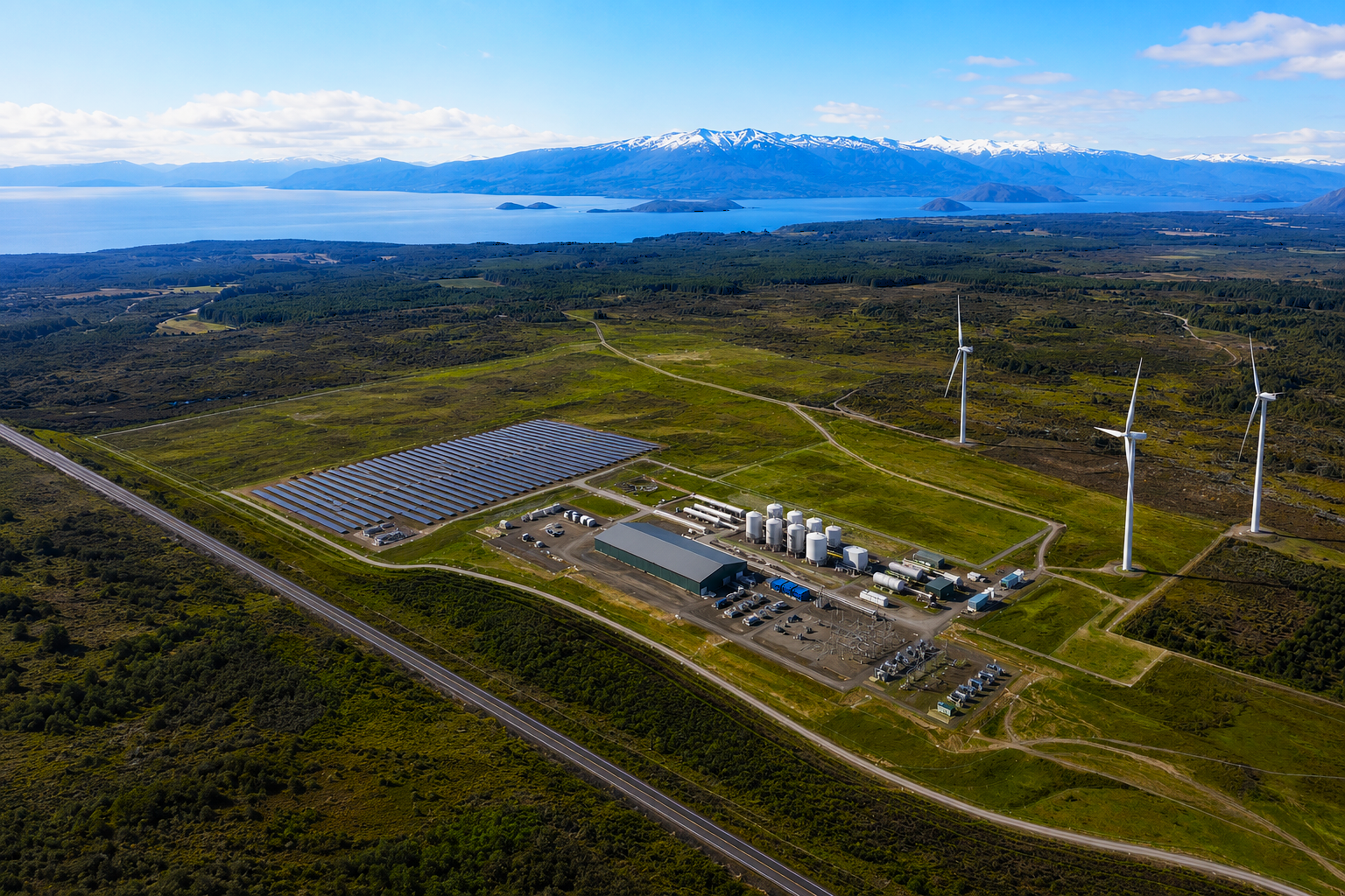 Large-Scale Green Hydrogen Mapping with Correlator3D Large-Scale Green Hydrogen Mapping with Correlator3D